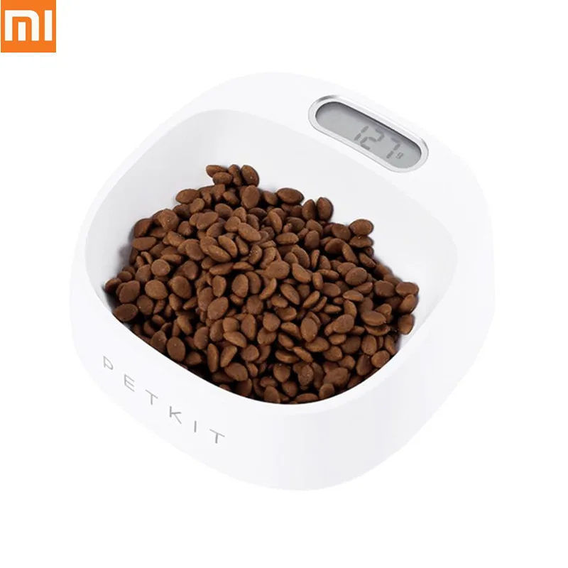 

Xiaomi Mijia Petkit Smart Weighing Bowl 450ml Pet Feed Tool for Dogs cats Anti-overflow Smart Home Pet Use Full Body Waterproof