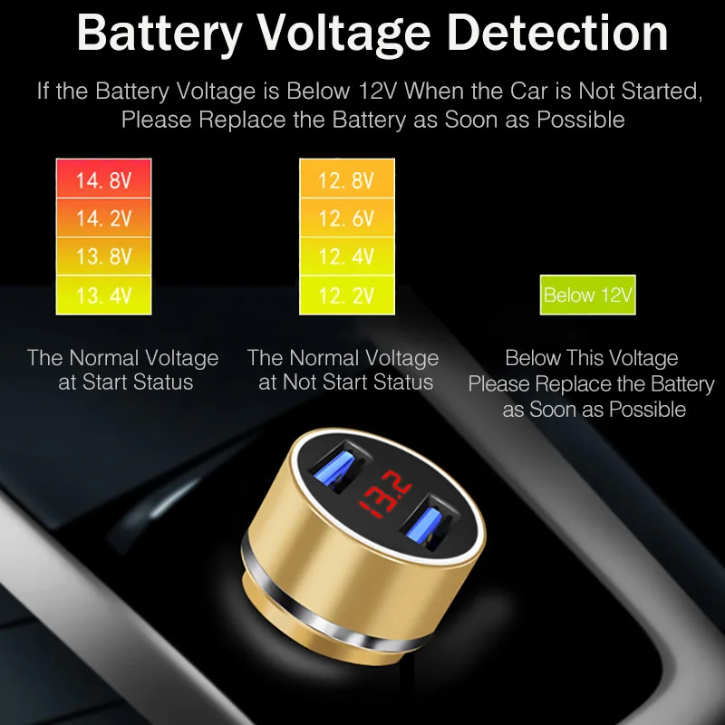 Двойное USB Автомобильное зарядное устройство 3A быстрое зарядное устройство YKZ автомобильное зарядное устройство для мобильного телефона для iPhone samsung Xiaomi Мини Автомобильный телефон зарядное устройство в автомобиле