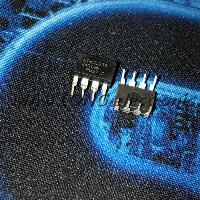 10 шт./лот AT24C16 DIP 24C16 AT24C16N AT24C16AN DIP8 AT24C16-PU27 DIP-8 оригинальный IC в наличии | Электронные