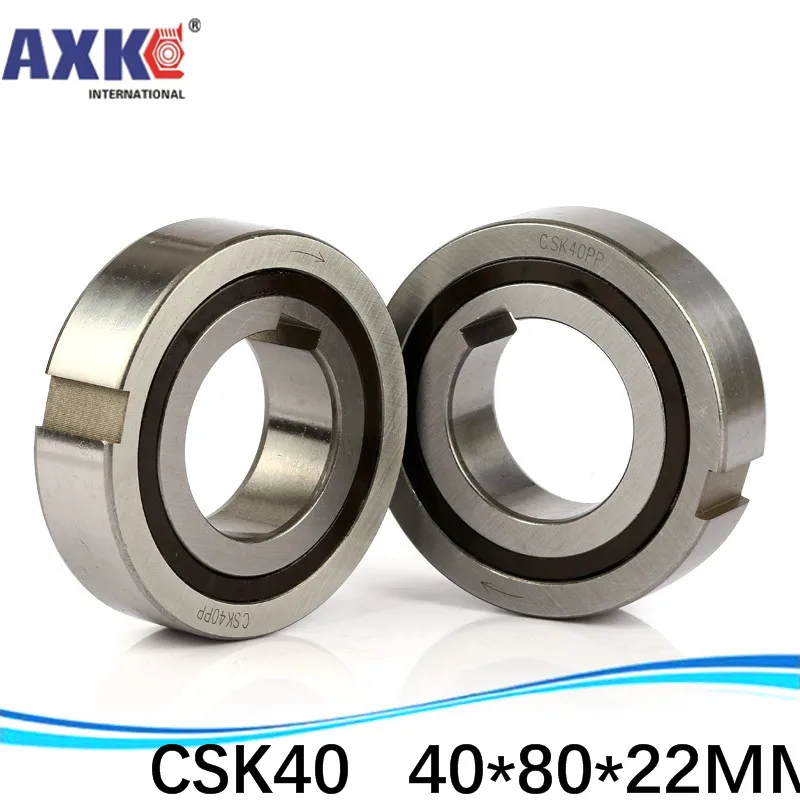 

CSK40 BB40 OW6208 CSK40-2K CSK40PP 40*80*22 one way direction ball bearing, clutch backstop, with keyway clutch backstop key