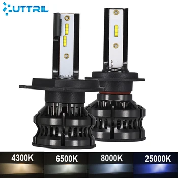 

Uttril H4 Led H7 Led Car Headlight H1 H8 H9 H11 9006 HB3 4300K 6500K 6000K 8000K 25000K Car Accessories Motorcycle Light 12V