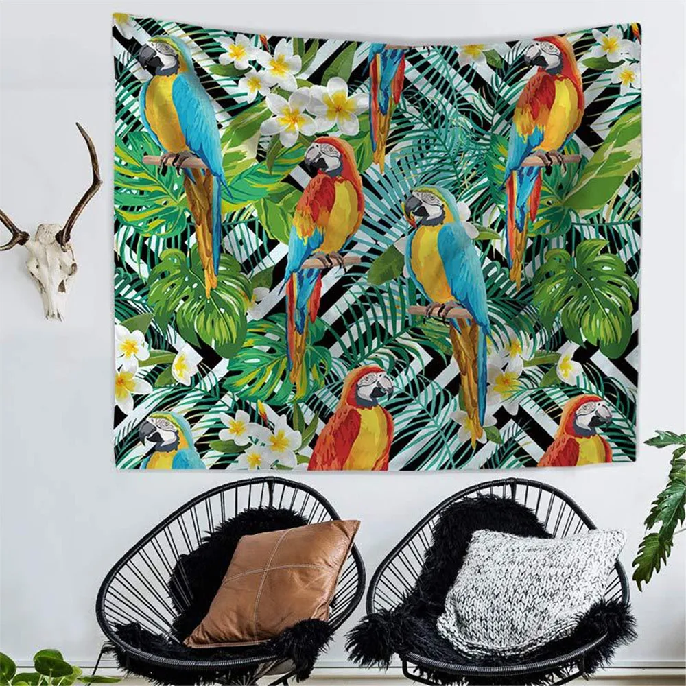 Модный гобелен в китайском стиле Настенная картина с чернилами настенное