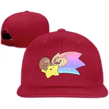 Бейсбольная кепка со звездами Ленивец и Мопс для мужчин и женщин, хип-хоп бейсболка для взрослых