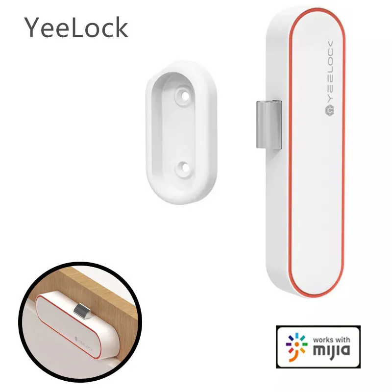 Оригинальный Youpin YEELOCK Умный Замок шкафа ящика без ключа Bluetooth приложение