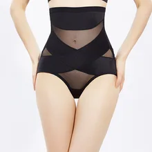 Женский утягивающий корсет с высокой талией, живот для похудения, трусики, нижнее белье