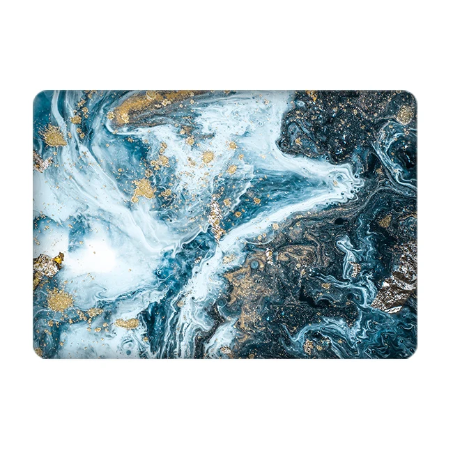 Чехол Sanmubaba с мраморной текстурой для Macbook Air Pro retina 11 12 13 15 с сенсорной панелью, чехол для ноутбука mac book 13,3 дюймов - Цвет: MC10