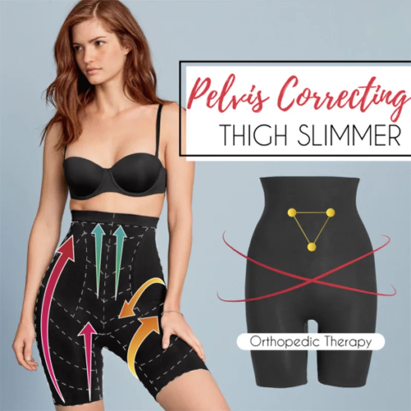 

New Arrival High Waist Compression Shorts Sports Running Tummy Control Thigh Slimmer Underwear