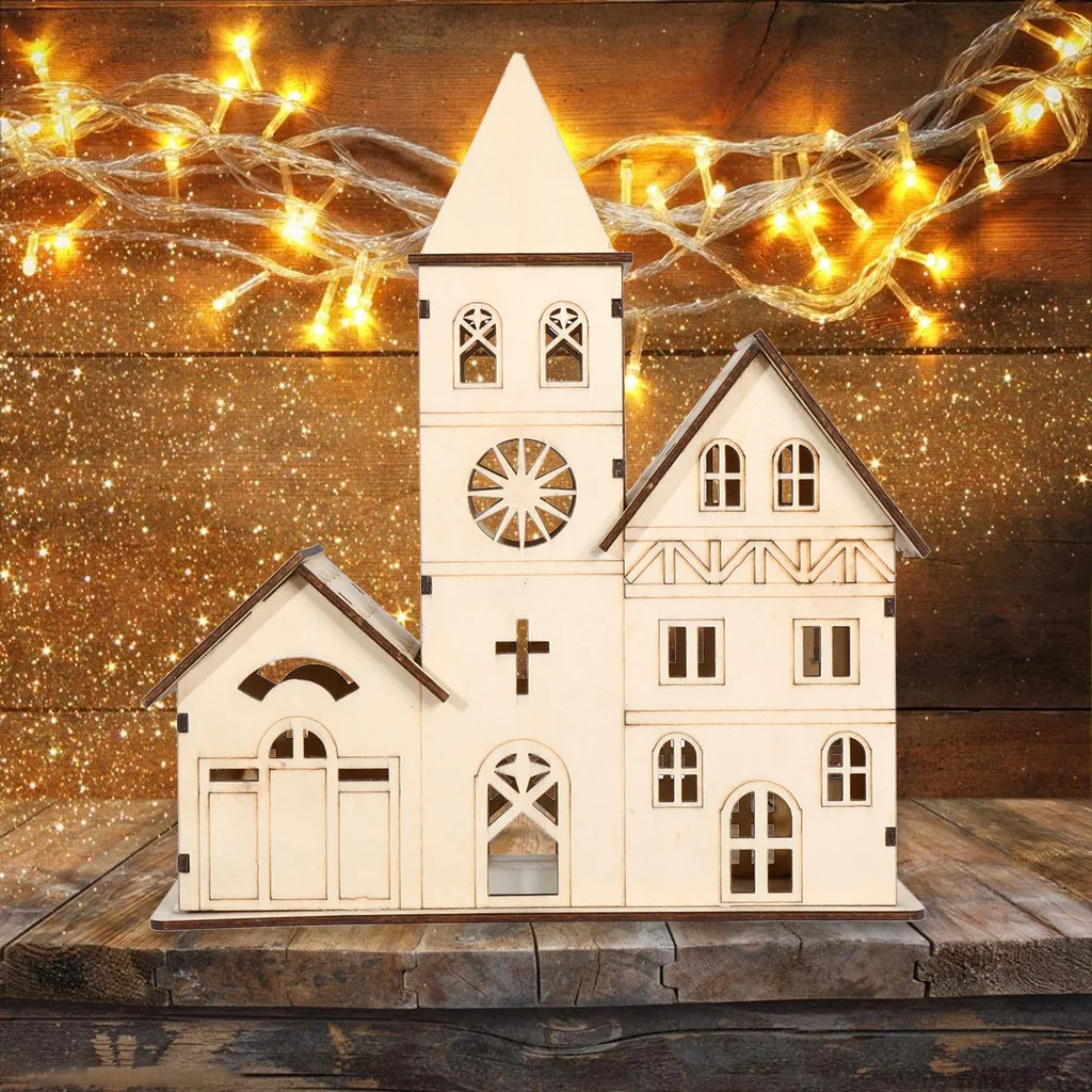 Рождественские украшения, светодиодный светильник, украшение для дома, украшение для дома на Рождество, новогодние украшения