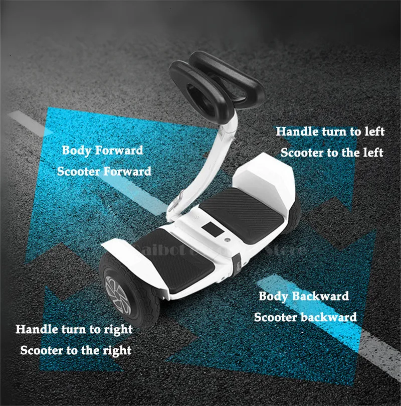 Daibot Electric Scooter Children Self Balancing Scooters 10 Inch Dual Motor 350W 36V Off Road Hoverboard APPBluetooth Speaker   (16)