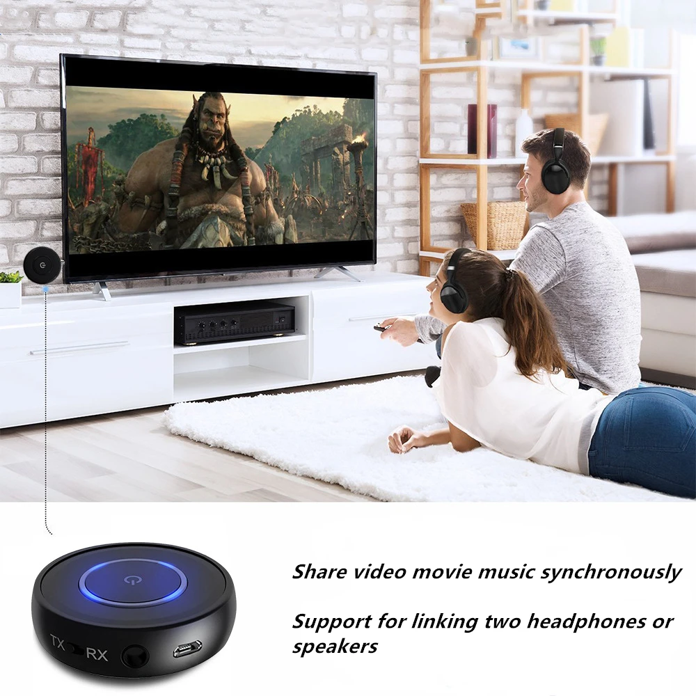APTX-LL Bluetooth 5,0 CSR8670 получать передатчик 2-в-1 3,5 мм AUX Jack с низкой задержкой аудио адаптер для дома Динамик ТВ гарнитура