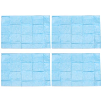 

4pcs Simple Cover Waterproof Soft Helpful Nursing Mat Nursing Bed Sheet Disposable Mat Cushion