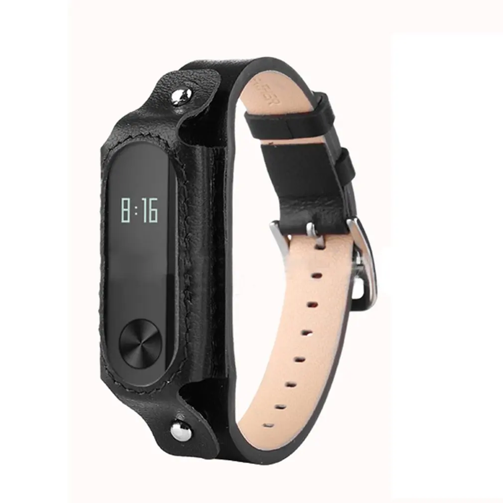 

Leather Watch Strap For Xiaomi Mi Band 3 Professional Bracelet Replacement Strap Bracelet Wristband Straps Multicolor