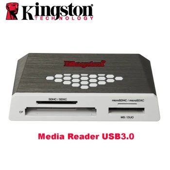 картридер KINGSTON Micro SD Кард-Ридер USB 3.0 Считыватель Внешний CF TF SDHC/SDXCUHS-1 Microsd многофункциональный Вспышки Устройство Чтения Карт памяти
