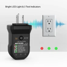 RCD Электрический тестовый прибор для розетки автоматическое нейтральное проводное тестирование детектор полярности цепи Настенный Выключатель Электрический тест на утечку