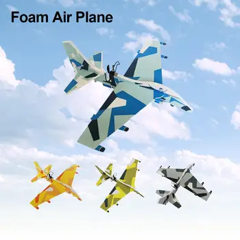 

Hand Throw Flying Glider Planes Foam Fighter Aircraft Model Led Flashing Airplane Toy Children Outdoor Game Toy Birthday Gifts