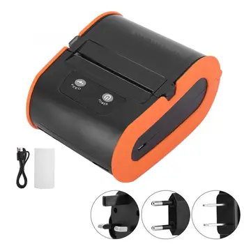 

Thermal Label Receipt Printer Portable Handheld for Bluetooth + USB 100-240V 60mm