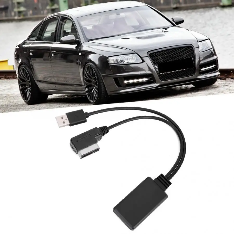 USB Aux кабель адаптер Музыка Аудио запчасти совместим с Bluetooth подходит для A5 8T A6 A8 Q7 araba aksesuar