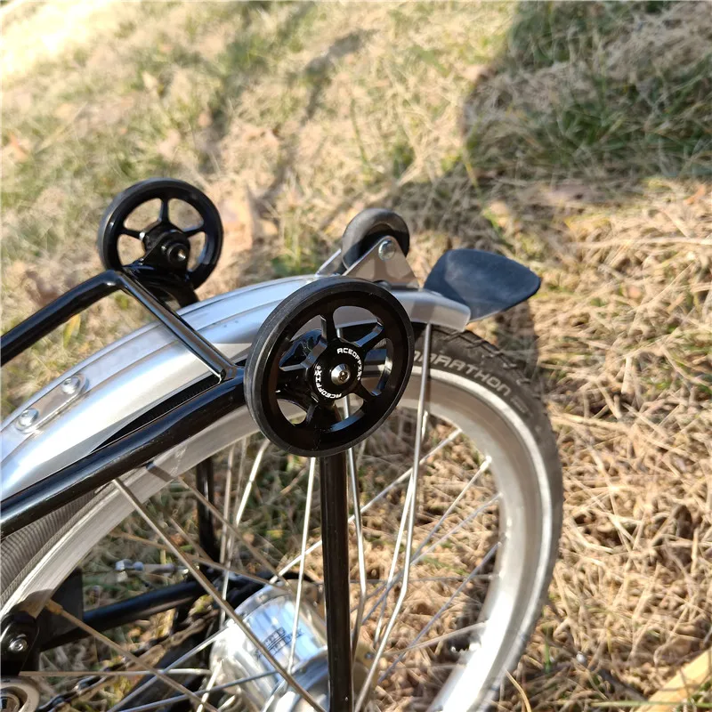 1 пара велосипедов Easywheel для Brompton складной велосипед из алюминиевого сплава