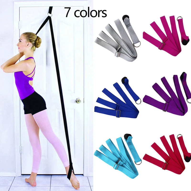 

Door Flexibility Stretching Leg Stretcher Strap For Ballet Cheer Dance Gymnastics Trainer Yoga Flexibility Leg Stretch Belt