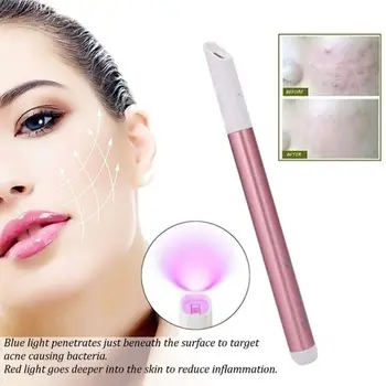 

Acne Laser Pen Skin Care Laser Mole Tattoo Freckle Removal Pen Portable Wrinkle Removal Machine Blue Therapy Light Pen