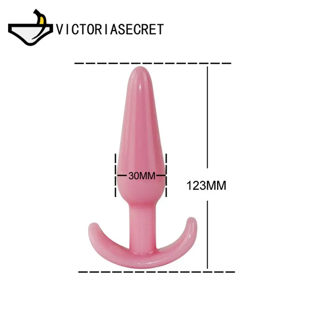 Silicone Anal Plug 4 pcs Dildo No Vibrator Sex Toys for Woman Prostate Massager Bullet Beads Plug G Spot Butt Plug For Men Gay