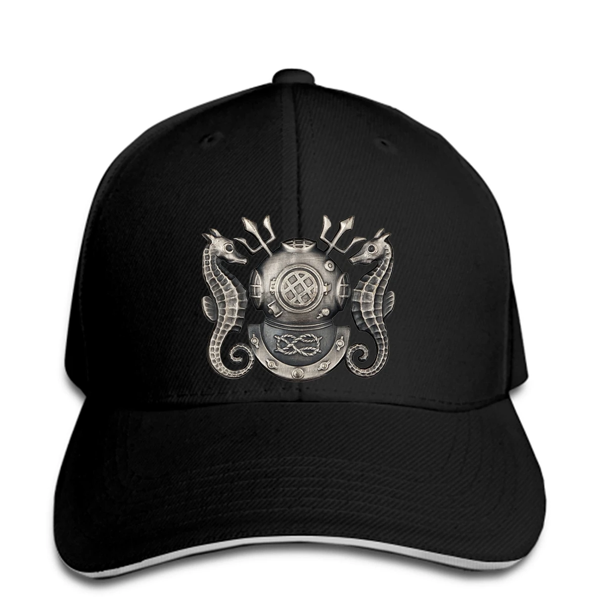 Винтажная армейская бейсбольная кепка Diver Master Badge Subdued Veteran snapback