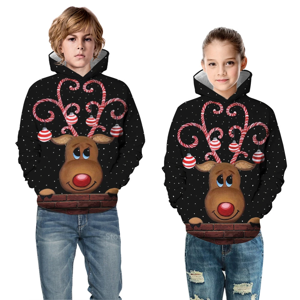 Новинка года; одежда для всей семьи; Рождественские свитера с рисунком оленя; одежда для мамы и ребенка; Семейные комплекты размера плюс для маленьких девочек и мальчиков; Рождественская одежда