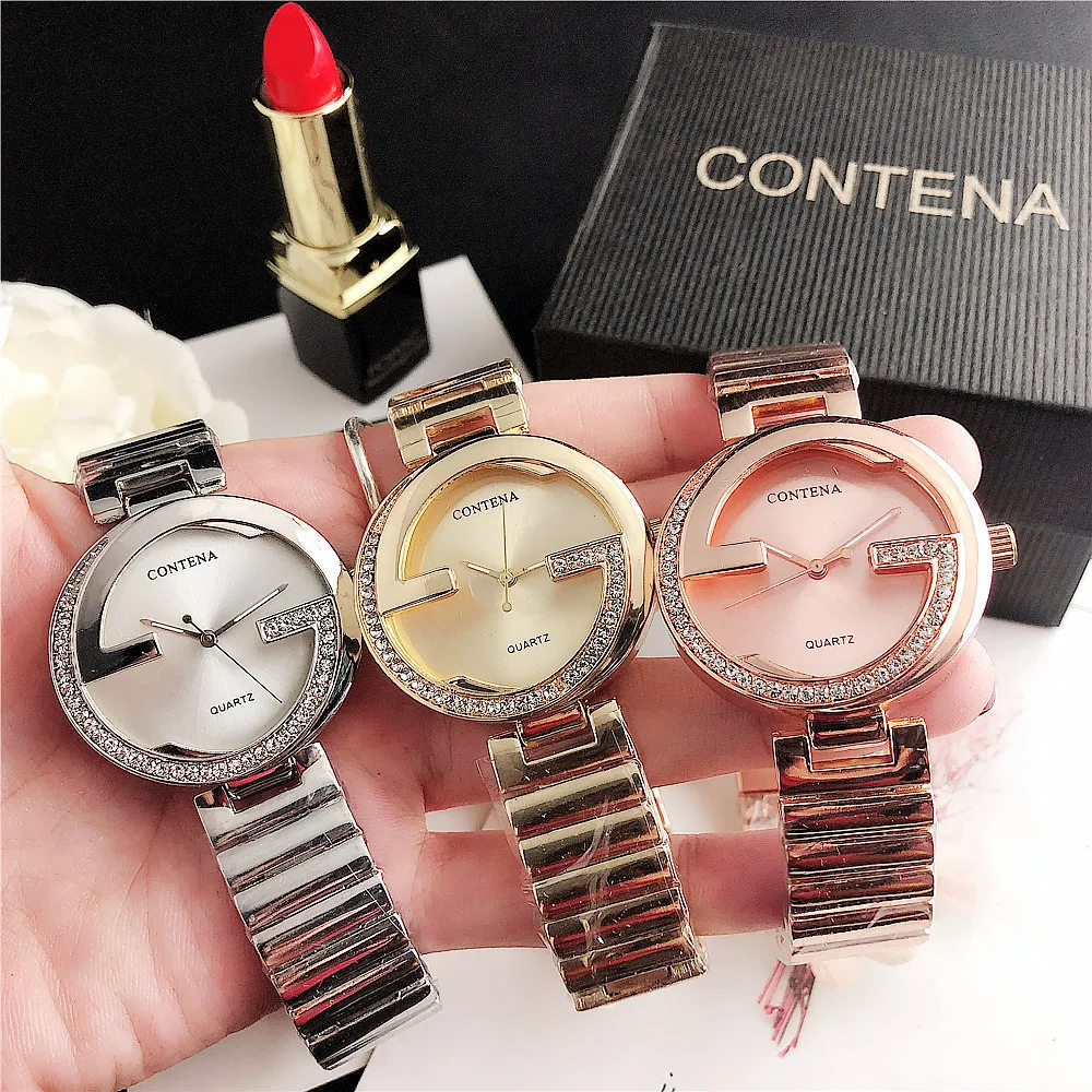 Montre Femme, новинка, женские часы из розового золота, Известный Топ бренд, роскошные женские наручные часы из нержавеющей стали, женские кварцевые часы