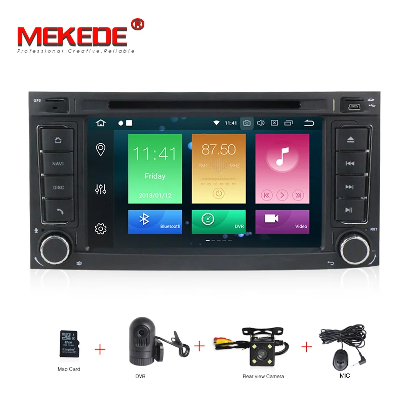 

PX5 4+32G HD Android 9.0 2 din 7 inch Car DVD VW Touareg Multivan (2002-2010) GPS BT Radio RDS USB Steering wheel Canbus