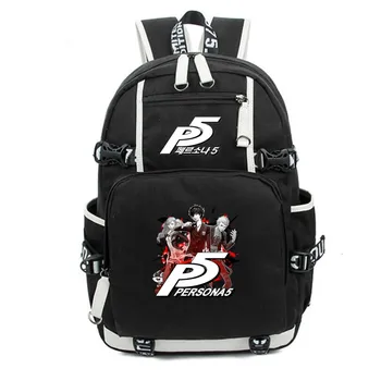 

Children's Larger capacity Persona 5 Haru Okumura Backpack Canvas School Bags Travel Bags Laptop traveling rucksack
