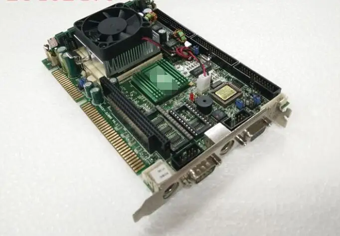 100% OK оригинальная плата IPC ROCKY-518HV V4.1 ISA слот Промышленная материнская половинного