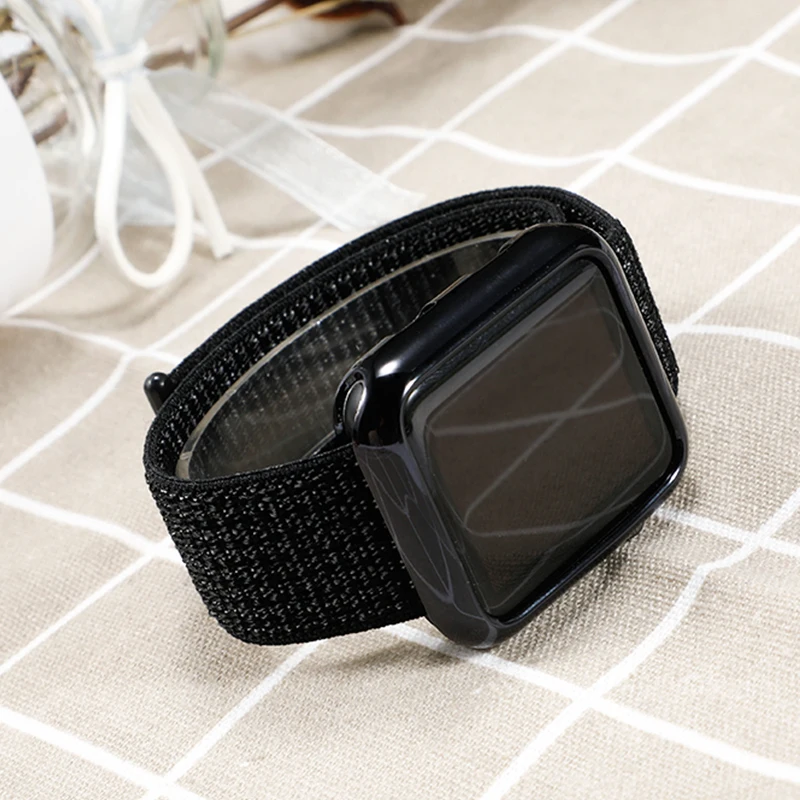 Чехол+ ремешок для apple watch 4 Band 44 мм correa apple watch 42 мм 38 мм 40 мм iwatch series 5 4 3 нейлоновый браслет pulseira