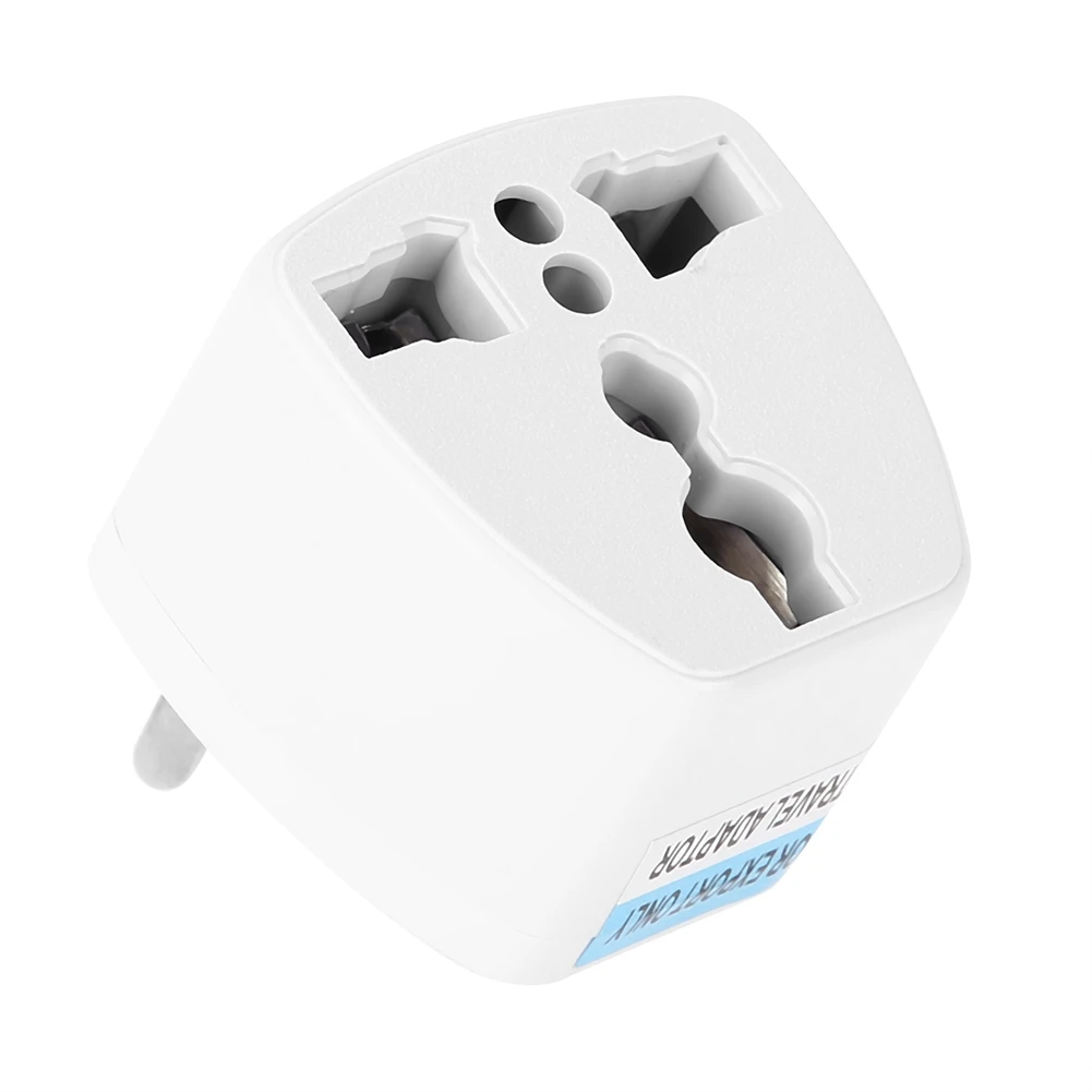 SOONHUA power Plug Универсальный дорожный переходник, преобразующий US UK AU в EU Plug пластик подходит для применения в ЕС