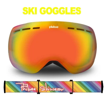 

Ski Eyewear Goggles Glasses Snowboard Snowmobile Skiing and Snowboarding Protection Equipment Dropshippng