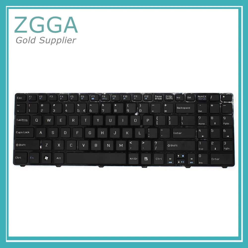 Original New Laptop Built-in Keyset for MSI CX640 CX640-851X A6400 CR640 MS-16Y1 US English Layout Internal Keyboard Black | Компьютеры и