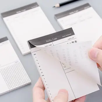 

Small Paper Memo Pad Daily Planner Office Desk Check List Notepad to Do List Schooll Office Stationery