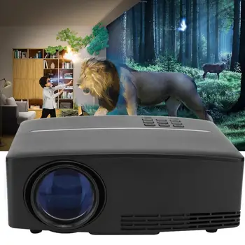 

GP80UP LED Bluetooth WiFi Projector for Conference 800*480 16:9 Portable LCD Projector with Android 6.0.1 Support 4K 110V-240V