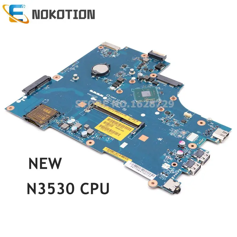 NOKOTION новая материнская плата для ноутбука Dell inspiron 15 3531 SR1W2 N3530 cpu ZBW00 LA-B481P CN-0Y3PXH 0Y3PXH основная плата