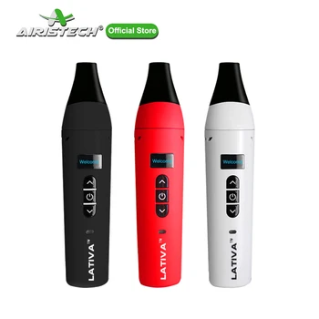 

AIRISTECH airis Herbva Lativa Dry Herb Vaporizer Vape Pen Kit Button Control Electronic Cigarette Kit