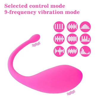 Wearable Vagina Ball Smart App Remote Control Vibrator for Women G-spot Clitoral Vibration Massager Waterproof Quiet Sex Tools
