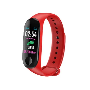 

M3plus Smart Bracelet with interchangeable straps, smart bracelet with heart rate monitor, fitness tracker, M3 Pro Smart Watch