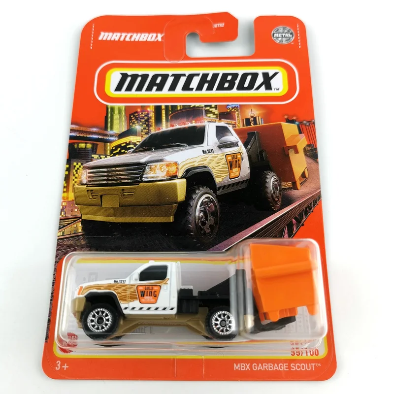 

2021 Matchbox Cars MBX GARBAGE SCOUT 1/64 Metal Diecast Collection Alloy Model Car Toy Vehicles