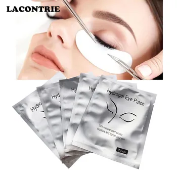 

50/100 pairs Lint Free Eye Pads for Women Eyelash Extension Eyelash Patches Professional Hydrating Eye Mask Sticker Wraps set