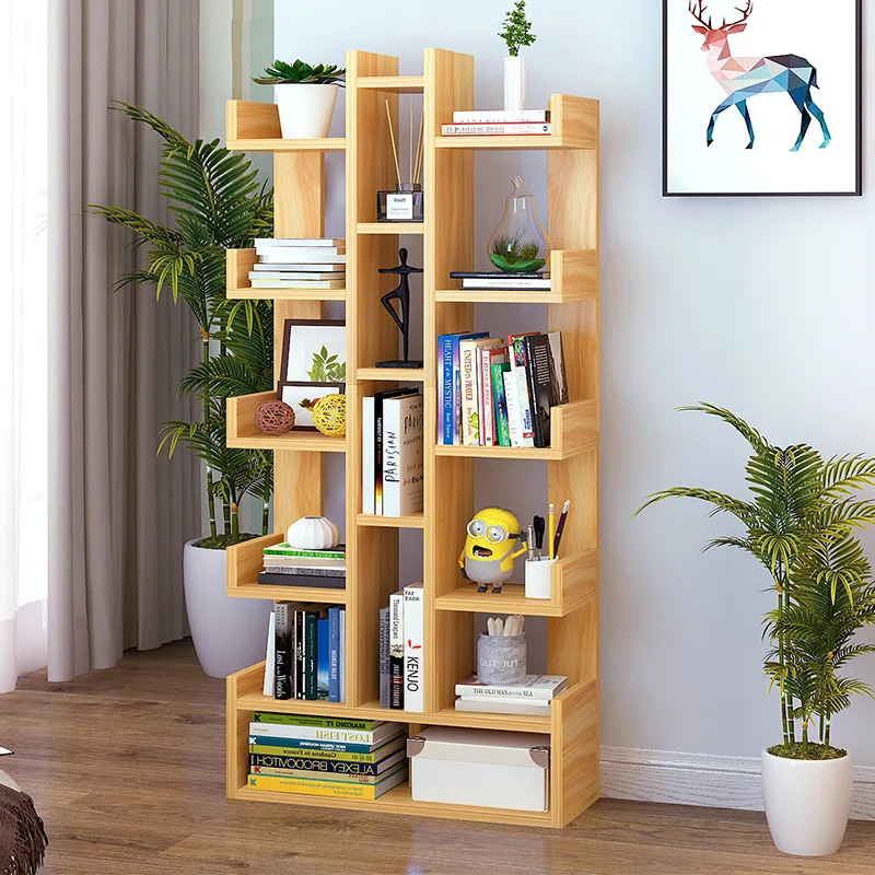 

Bookshelf Creative Landing Storage Shelf Modern Minimalist Small Bookcase Simplicity Bookcase Multi-functional Students Bookshel
