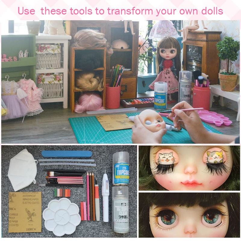 куклы бжд Фабрика нео кукла блайз индивидуальные матовые лицо 1/6 BJD на шарнирах
