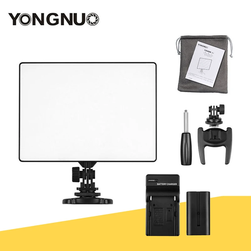 Светодиодная камера YONGNUO YN300 air лампа для видеосъемки с аккумулятором и зарядным