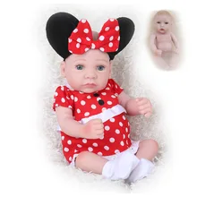 25 см мини силиконовые куклы Reborn Baby 10 дюймов Детская ванна Playmate реалистичные bebe reborn для малышей Подарки ручной работы Kaydora