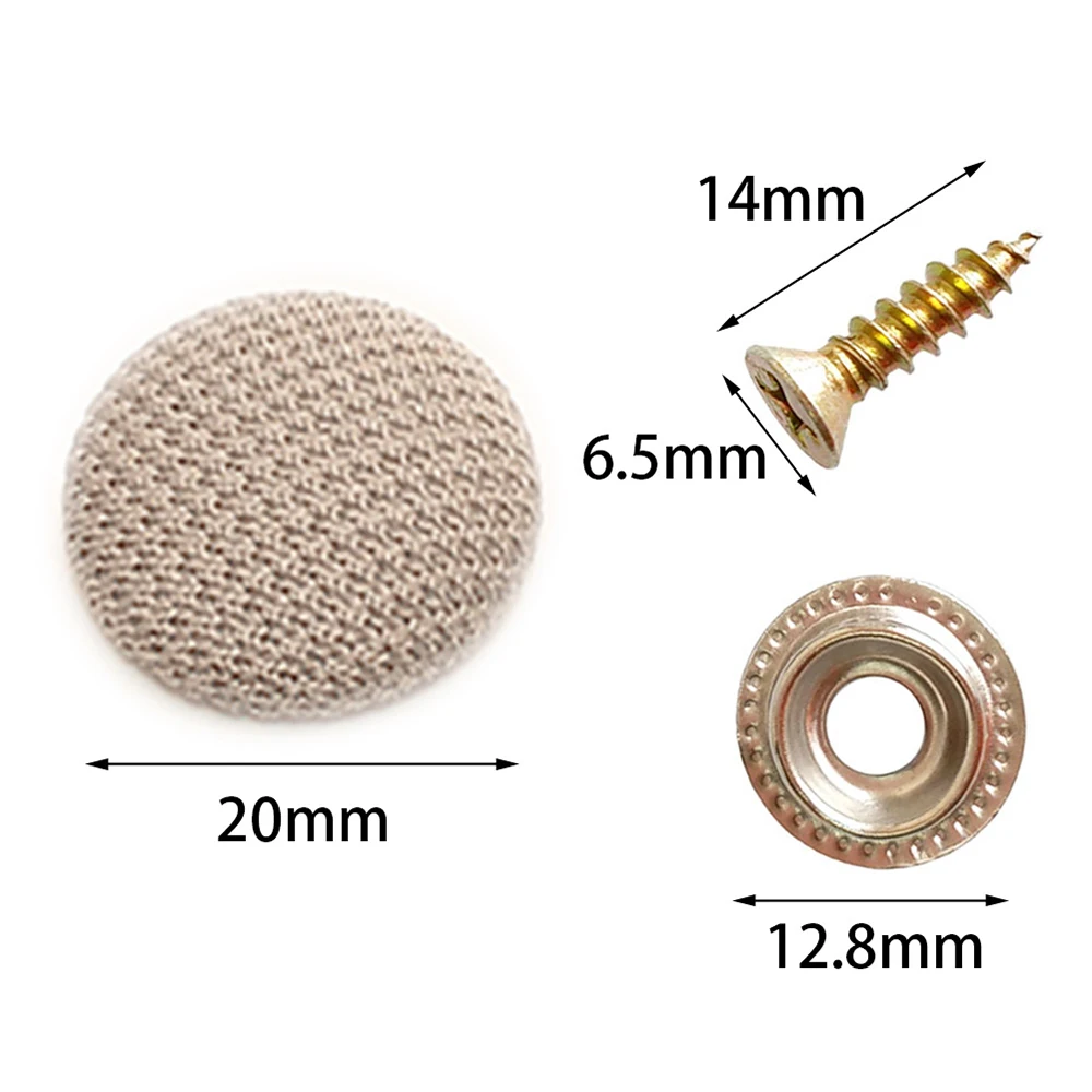 Plastic Rivets Auto Fasteners Screw Caps Auto Accessories Car Screws Car Accessories Stainless Steel Screw 10pcs Car Interior Roof Buckles Headliner Ceiling Cloth Fixing Screw Cap Repair Automotive Care Fabric Buckle Rivets Retainer