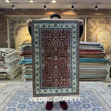 YILONG 2,5 'x4' Шелковый персидский ковер для гостиной спальни(YXR320B