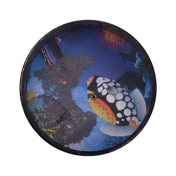 

8/10inch Hand Drum Solid Wooden Ocean Drum Sea Wave Drum Frame Drum Gentle Sea Wave Sound Musical Toy Three Types